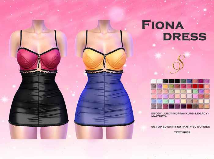 {ST} Fiona Dress *FATPACK*