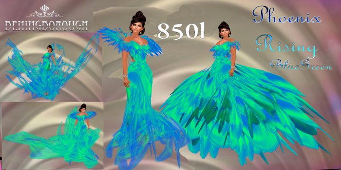 HOUSE OF BENINGBOROUGH -  Phoenix Rising - BlueGreen