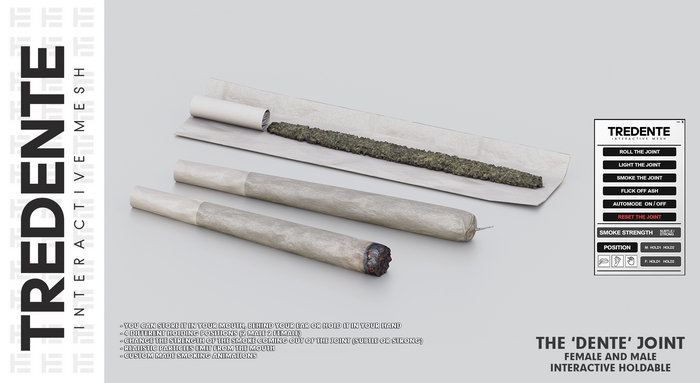 Tredente // The 'DENTE' Joint (Packed)