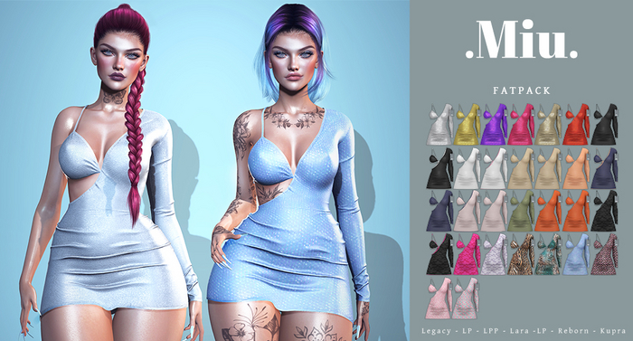 Miu - Elsie dresses FATPACK