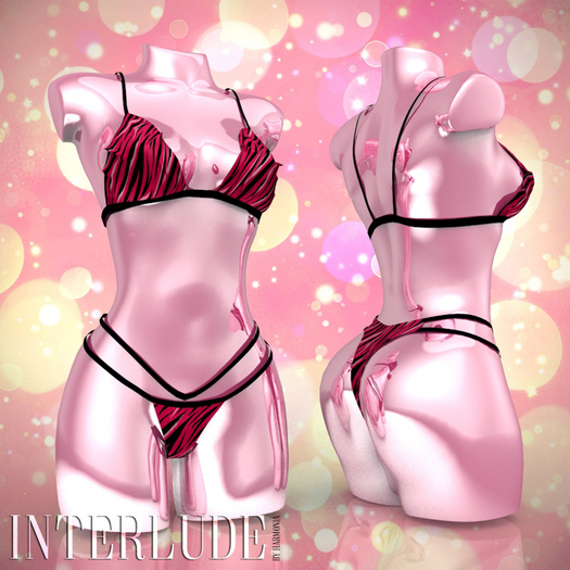 Fuchsia Tiger Bikini Legacy Perky