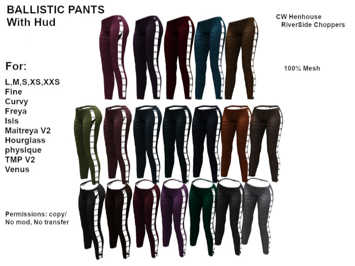 [CW] -BALLISTIC PANTS Hud Fatpack  -BOX