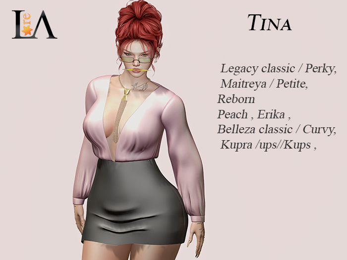 LA-Unpack Dress Tina Pink