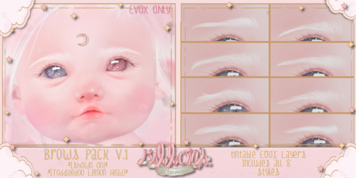 {Ribbons} Brows Pack V.1 - EvoX {Box}