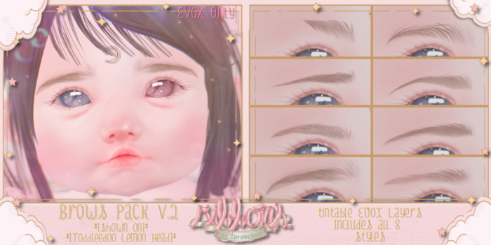 {Ribbons} Brows Pack V.2 - EvoX {Box}