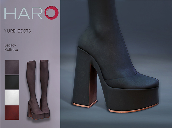 Yurei Boots for Legacy / Maitreya