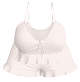 The Annex - Berry Outfit - White
