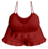 The Annex - Berry Outfit - Red