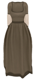 The Annex - Camilla Gown - Tan