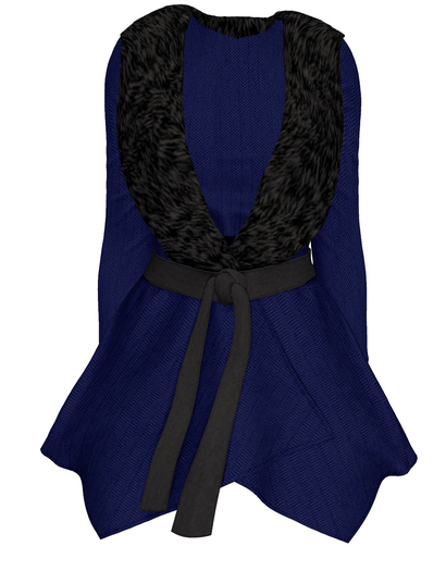 The Annex - Coco Jacket - Blue