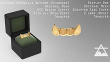 OrkGrillz Bottoms 24kGold [Diamond]