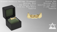 OrkGrillz Bottoms PaleGold [Diamond]