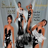 HOUSE OF BENINGBOROUGH -  Sasha - White/black
