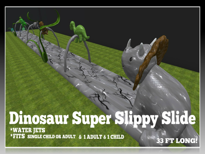 Dinosaur Super Slippy Slide