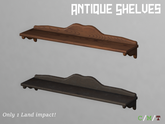 O&B - Antique Shelves