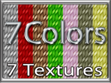 Zoy Texture [ Braided Basket Weave 03 ] 7 Colors