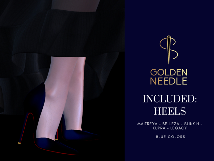 GN - Fatpack Blue Heels