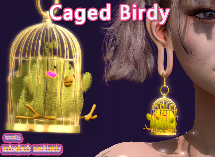 *KM* Caged Birdy Swallow Dropped m/f 