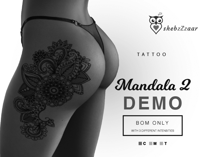 shebzZzaar - DEMO - TATTOO - MANDALA II (100%) - BOM