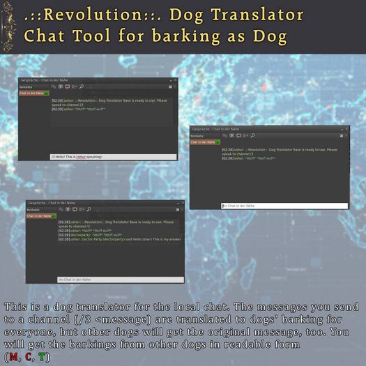 .::Revolution::. Dog Translator Double Set V2023