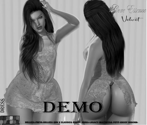 CoreEssence Dress Velvet DEMO