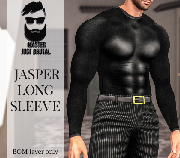 MJB Jasper (Viktor) long sleeve Black BOM