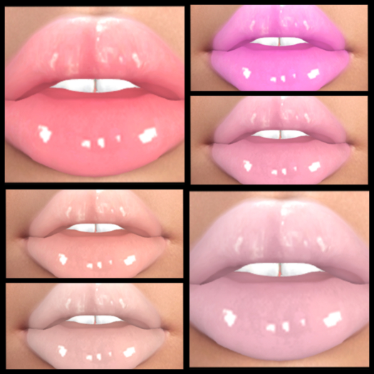 * E.S* - Lolli - Pink Gloss  Lipsticks EvoX