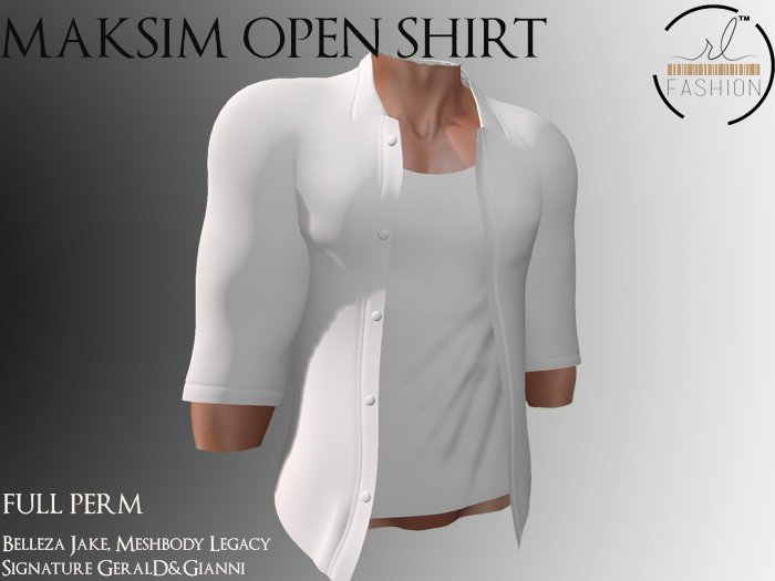 Maksim Open Shirt Full Perm