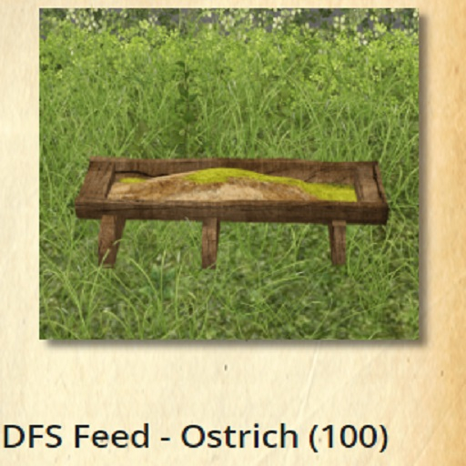 DFS Feed - Ostrich (100)