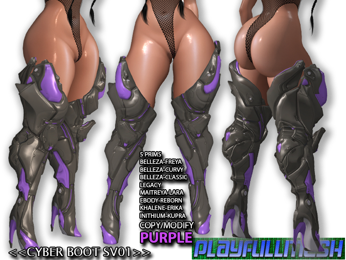 **Cyber Boots SV01**PlayFullMesh