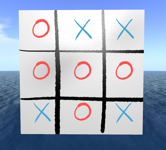 Tic Tac Toe / Noughts & Crosses Game (NO COPY)