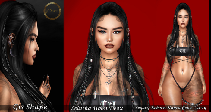 ::G.B-Gis Shape-Lelutka Ubon Evox::