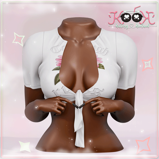 Kutesy Koolaid - Tony Top (White)