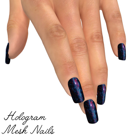 Nebula Mesh Nails Belleza