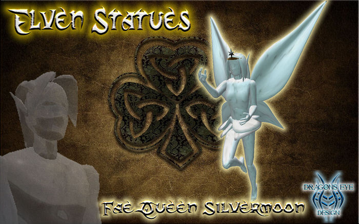 Elven Statue "The Fae Queen Silvermoon"