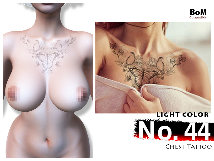 (Chest Tattoo) No.44 Light