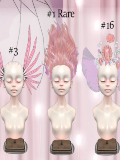 01 Mesh Hair -[GIULIADESIGN]-Funny Fashion- RARE