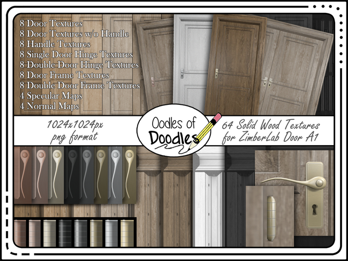 Oodles of Doodles - Textures for ZimberLab Door A1