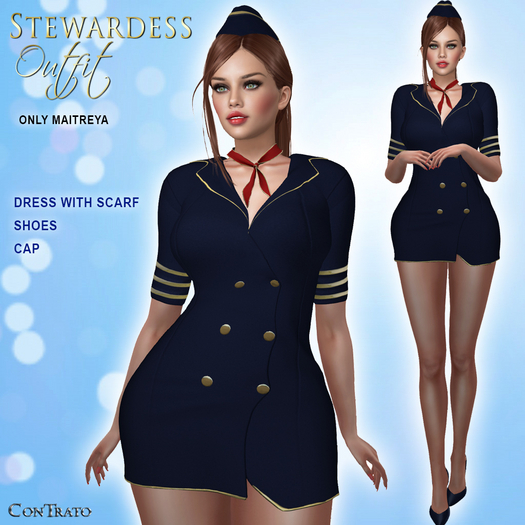 [ConTrato] Stewardess Outfit
