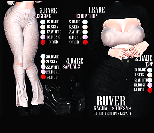 4.RUVER-Platform Sandals :: Roksy -  eBODY RARE