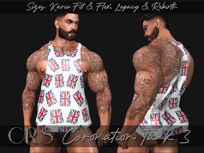 CRS CORONATION MENS TANK 4 (ADD ME TO UNPACK)