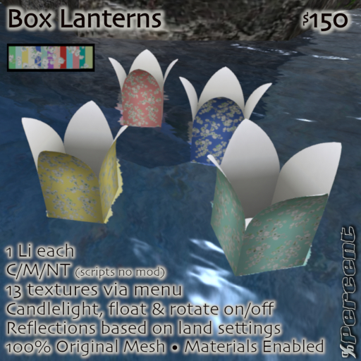 % Box Lantern *MESH*