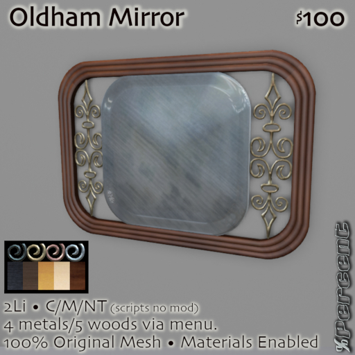 % Oldham Mirror *MESH*