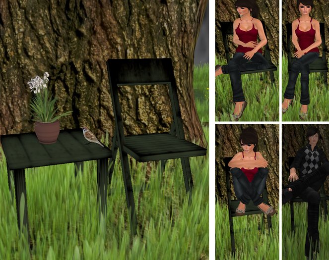 Old Garden Set. [Boxed]