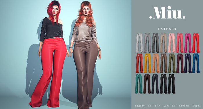 Miu - Nova pants FATPACK