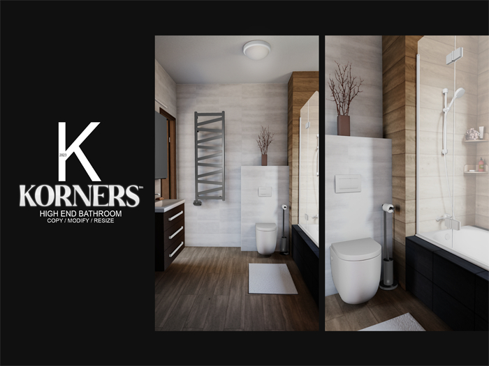 High End Bathroom - Korners