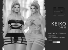 H Designer - Keiko DRESS *DEMO* - (ADD BOX)
