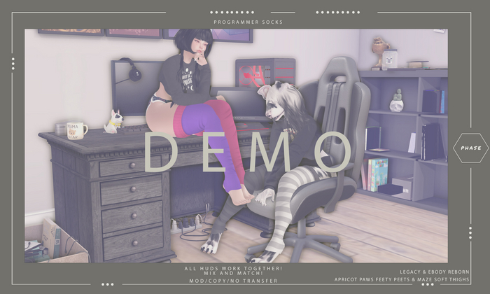 PHASE - Programmer Socks DEMO