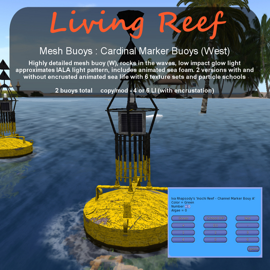 Inochi Reef - Cardinal Buoy (W)