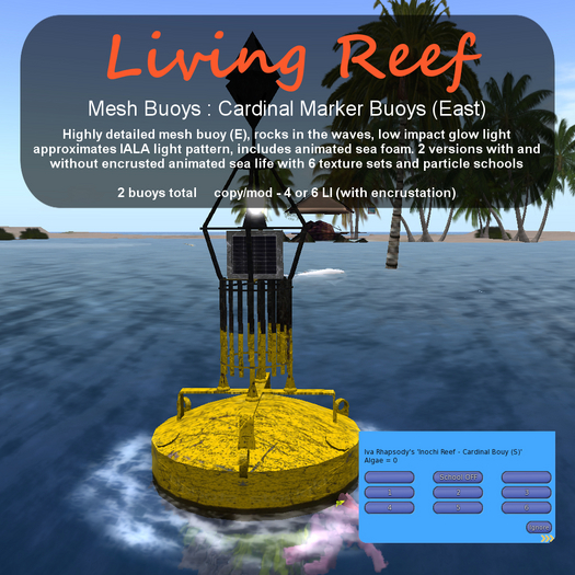 Inochi Reef - Cardinal Buoy (E)